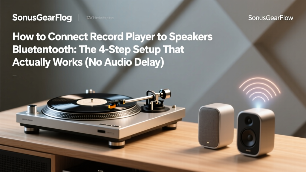 How to Connect Record Player to Speakers Bluetooth: The 4-Step Setup That Actually Works (No Audio Dropouts, No Hidden Fees, No 'Just Buy New Gear' Advice)