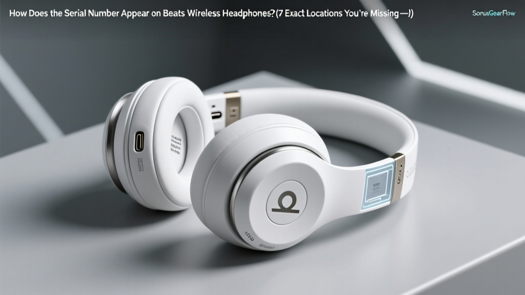 How Does the Serial Number Appear on Beats Wireless Headphones? (7 Exact Locations You’re Missing — Plus How to Spot Fakes in 20 Seconds)