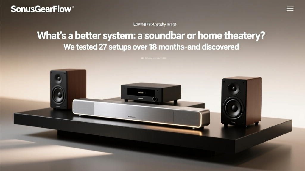 What’s a better system: a soundbar or home theater? We tested 27 setups over 18 months—and discovered the *real* deciding factor isn’t price, room size, or even sound quality… it’s your daily listening habits (and most buyers get this wrong).