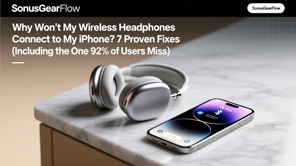 Why Won’t My Wireless Headphones Connect to My iPhone? 7 Proven Fixes (Including the One 92% of Users Miss — It’s Not Your Headphones)
