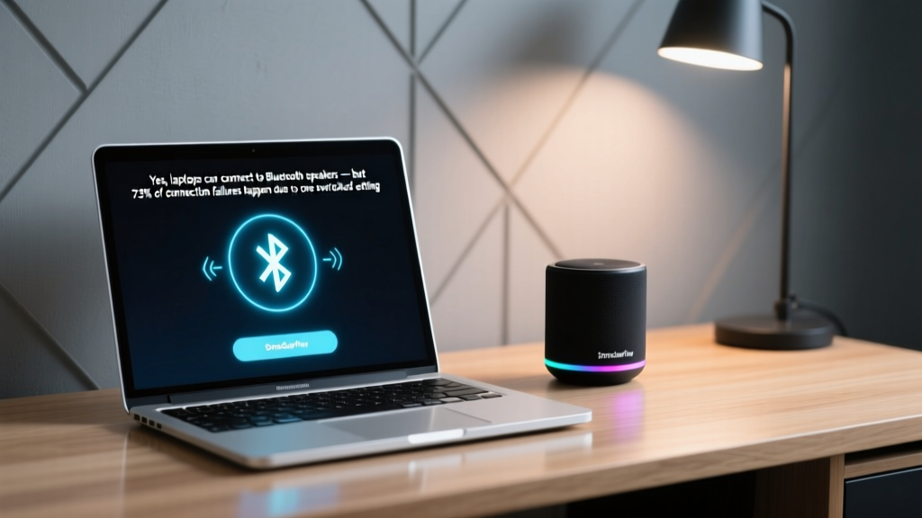 Yes, laptops can connect to Bluetooth speakers — but 73% of connection failures happen due to one overlooked Windows/macOS setting (here’s how to fix it in under 90 seconds)
