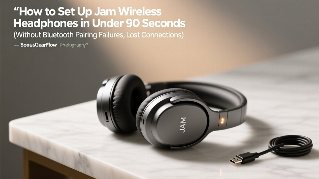 How to Set Up Jam Wireless Headphones in Under 90 Seconds (Without Bluetooth Pairing Failures, Lost Connections, or Manual Reset Headaches)
