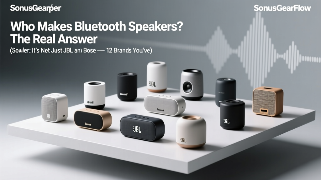 Who Makes Bluetooth Speakers? The Real Answer (Spoiler: It’s Not Just JBL or Bose — 12 Brands You’ve Overlooked That Dominate Sound Quality, Battery Life & IP Ratings in 2024)