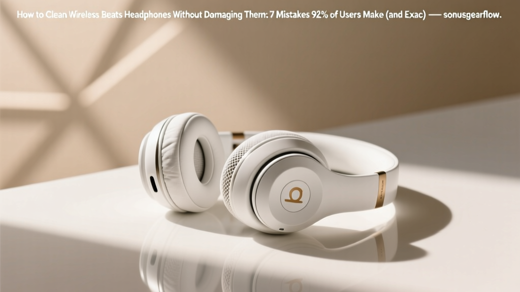 How to Clean Wireless Beats Headphones Without Damaging Them: 7 Mistakes 92% of Users Make (and Exactly What to Do Instead)