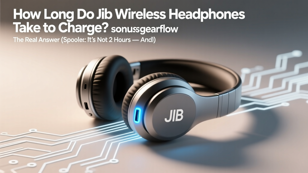 How Long Do Jib Wireless Headphones Take to Charge? The Real Answer (Spoiler: It’s Not 2 Hours — And Your Charging Habits Are Costing You Battery Lifespan)