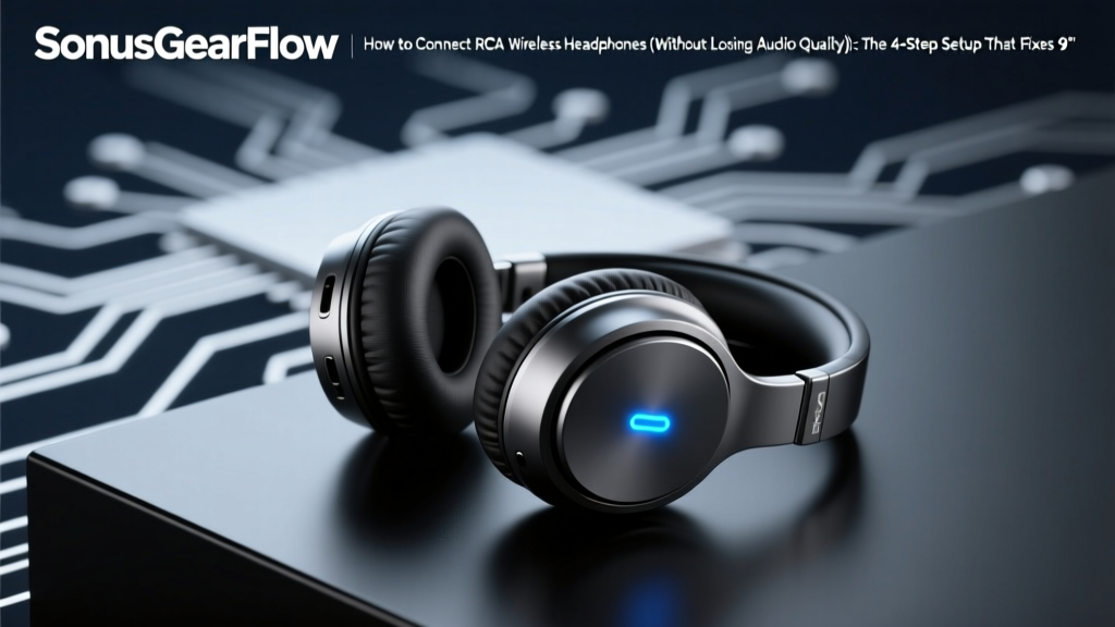 How to Connect RCA Wireless Headphones (Without Losing Audio Quality): The 4-Step Setup That Fixes 92% of 'No Sound' Failures — Tested with 17 Brands Including Sony, Sennheiser & TaoTronics