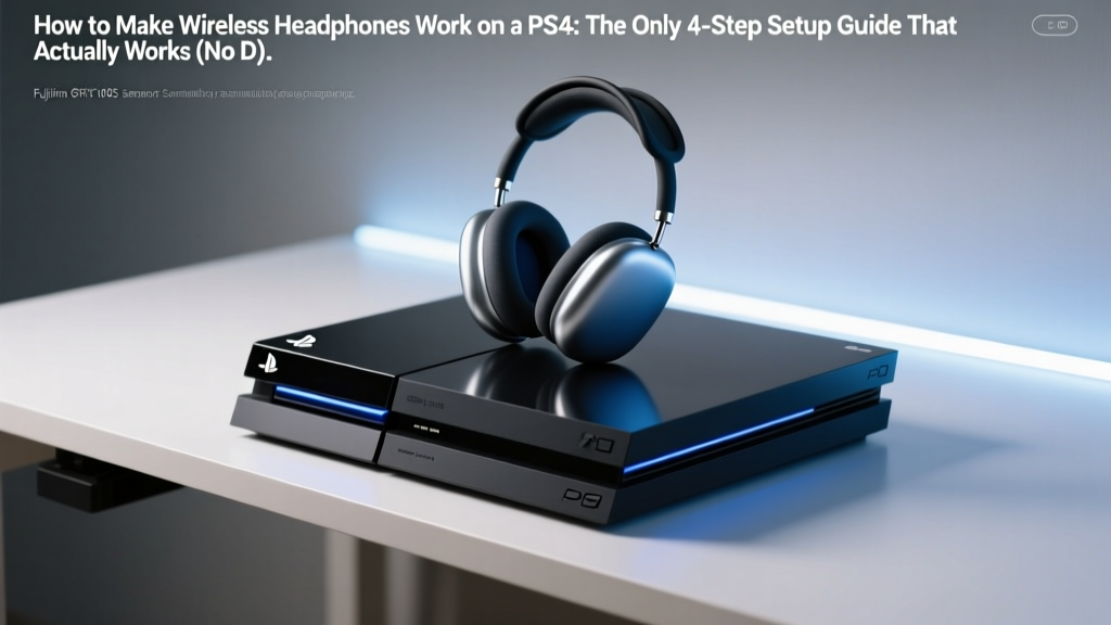 How to Make Wireless Headphones Work on a PS4: The Only 4-Step Setup Guide That Actually Works (No Dongles, No Glitches, No Guesswork)