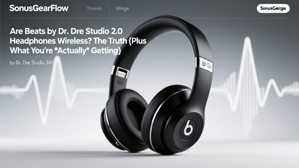 Are Beats by Dr. Dre Studio 2.0 Headphones Wireless? The Truth (Plus What You’re *Actually* Getting in 2024 — Spoiler: It’s Not Bluetooth, But Here’s How to Fix That)