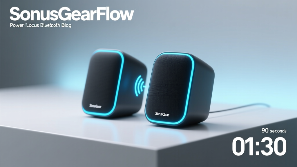 How to Connect Power Locus Bluetooth Speakers in 90 Seconds (Even If You’ve Tried & Failed 3 Times — Here’s Why It Keeps Failing)