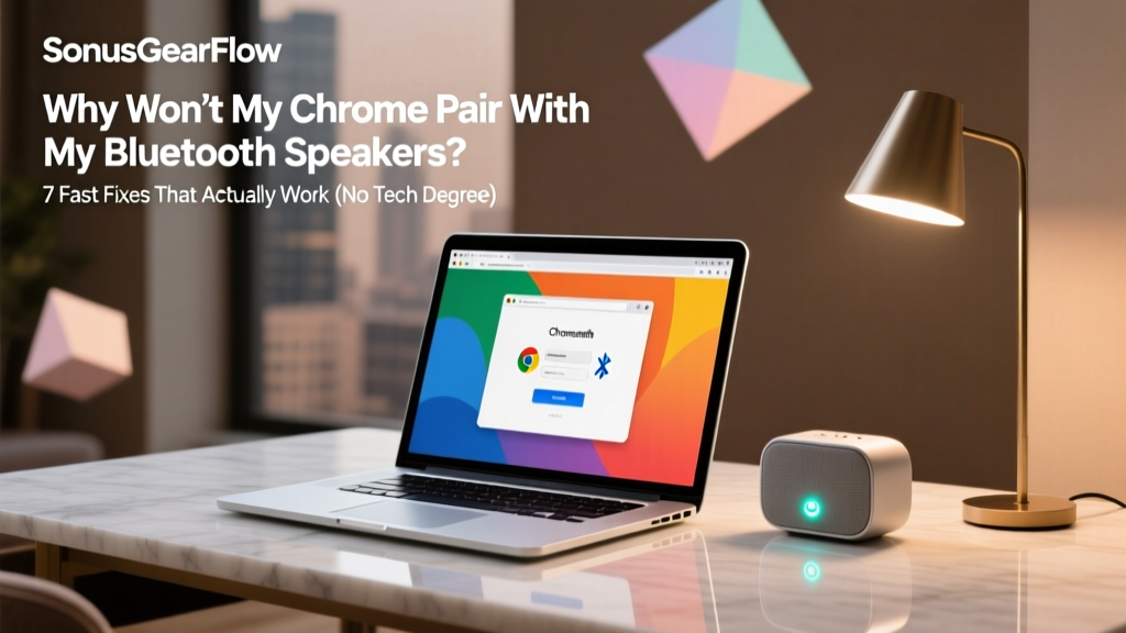 Why Won’t My Chrome Pair With My Bluetooth Speakers? 7 Fast Fixes That Actually Work (No Tech Degree Required)