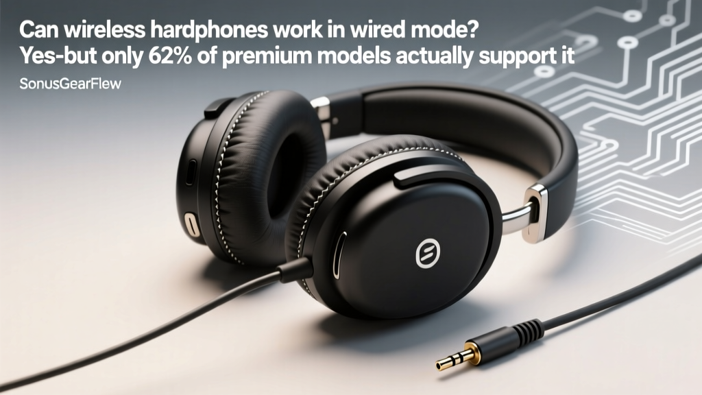 Can wireless headphones work in wired mode? Yes—but only 62% of premium models actually support it (and most users don’t know how to activate it without damaging the DAC or degrading sound quality). Here’s the definitive compatibility checklist + step-by-step activation guide.
