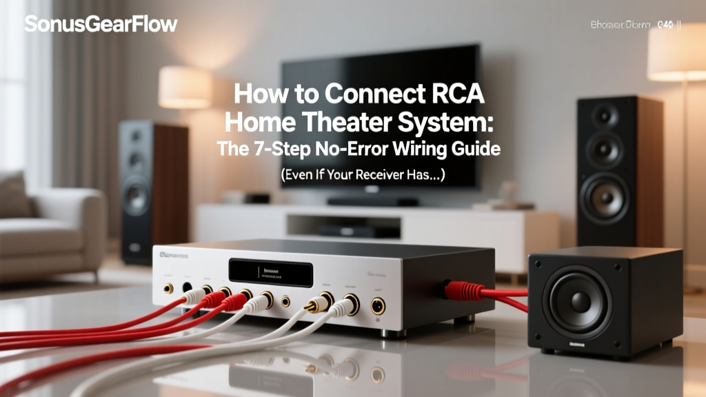 How to Connect RCA Home Theater System: The 7-Step No-Error Wiring Guide (Even If Your Receiver Has No RCA Inputs—We’ll Fix That)