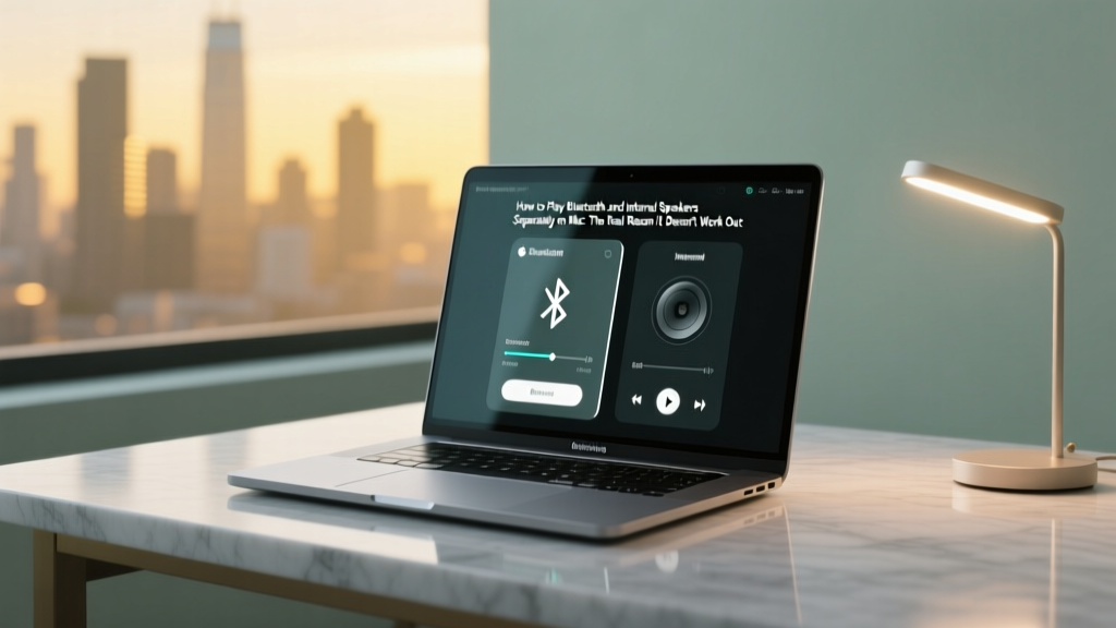 How to Play Bluetooth and Internal Speakers Separately on Mac: The Real Reason It Doesn’t Work Out of the Box (and Exactly How to Fix It Without Third-Party Apps)