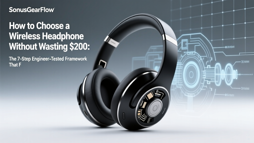 How to Choose a Wireless Headphone Without Wasting $200: The 7-Step Engineer-Tested Framework That Filters Out Marketing Hype (and Why Bluetooth 5.3 Alone Doesn’t Guarantee Great Sound)