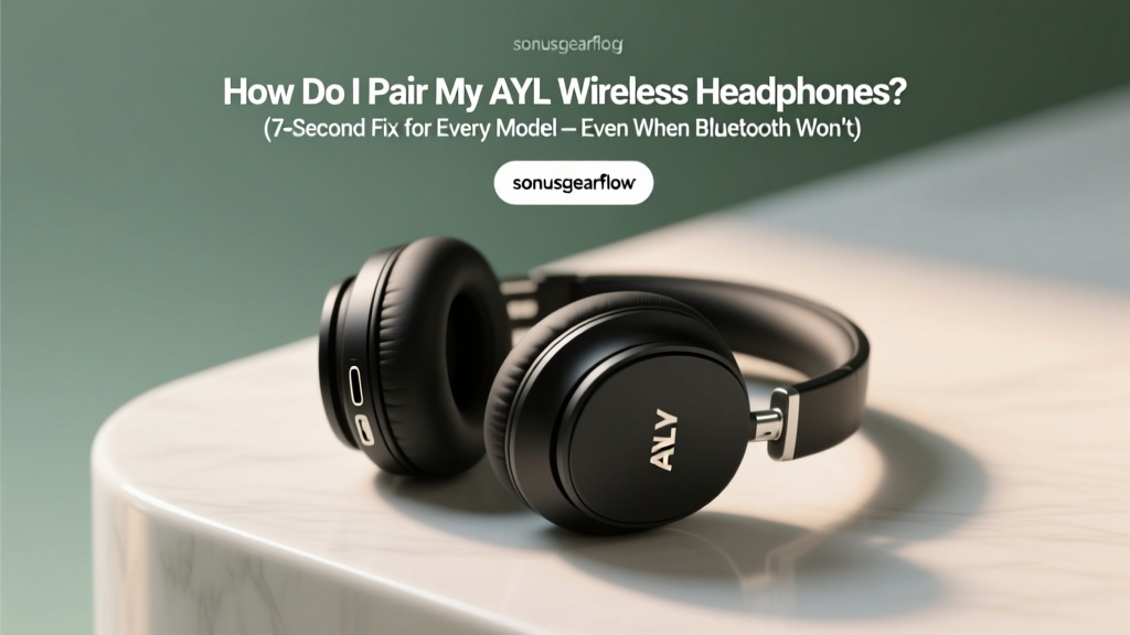 How Do I Pair My AYL Wireless Headphones? (7-Second Fix for Every Model — Even When Bluetooth Won’t Connect or Keeps Disconnecting)