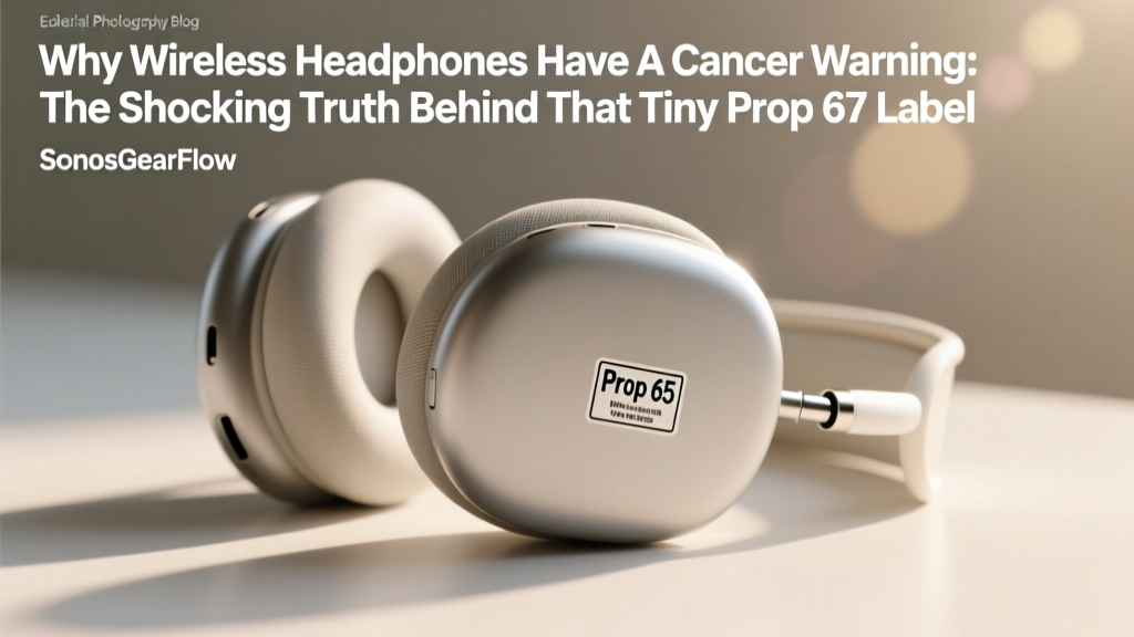 Why wireless headphones have a cancer warning: the shocking truth behind that tiny Prop 65 label (and why your Bluetooth earbuds aren’t giving you tumors)