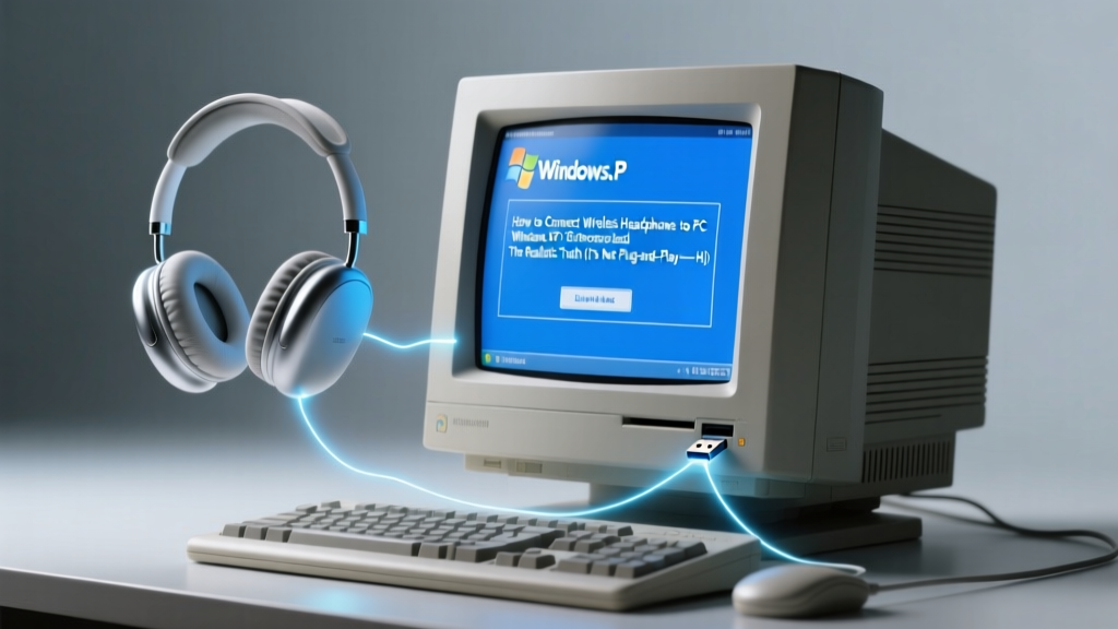 How to Connect Wireless Headphones to PC Windows XP: The Realistic Truth (It’s Not Plug-and-Play — Here’s Exactly What Works in 2024)