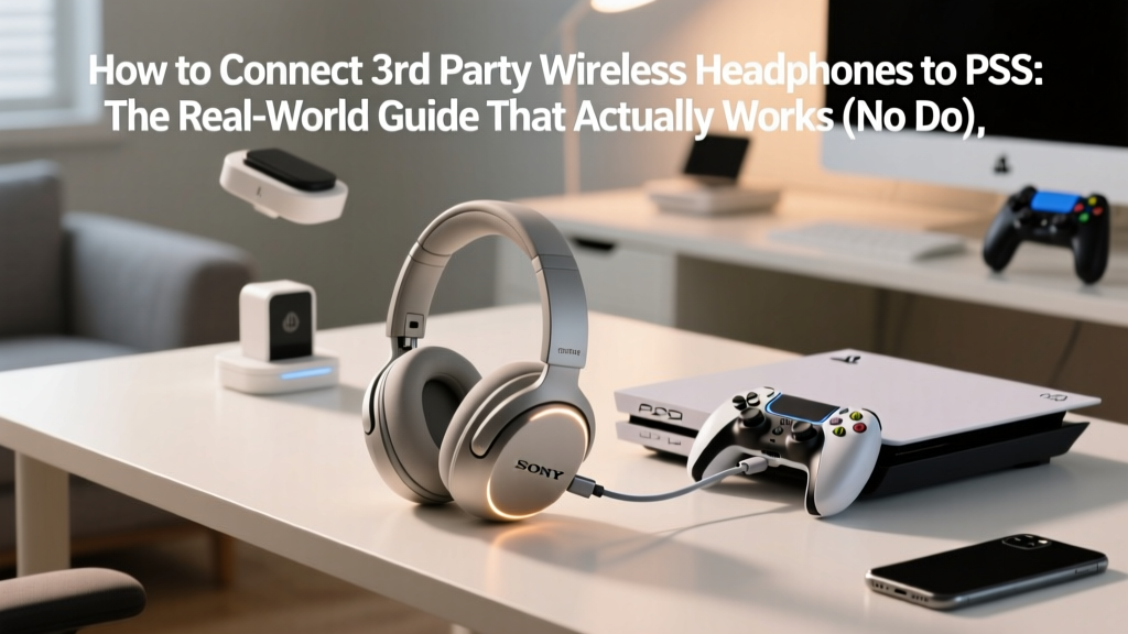 How to Connect 3rd Party Wireless Headphones to PS4: The Real-World Guide That Actually Works (No Dongles, No Glitches, Just Clear Audio in Under 5 Minutes)