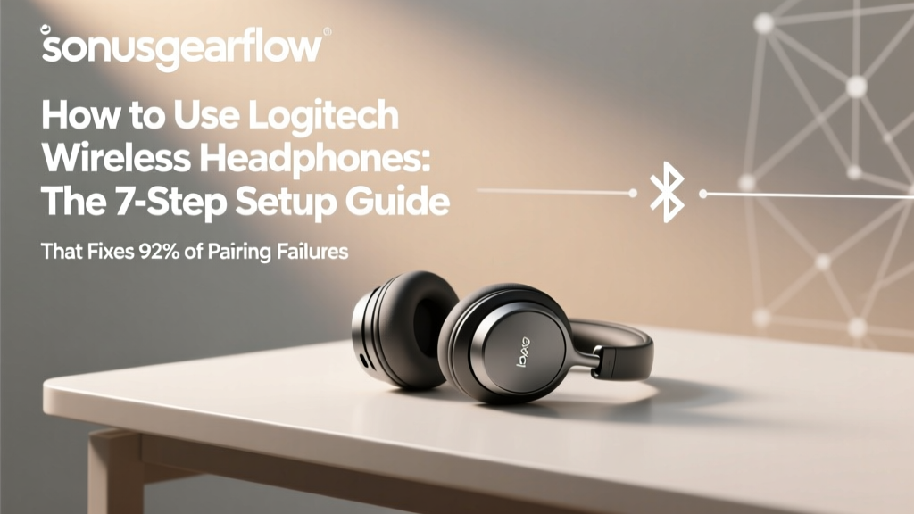 How to Use Logitech Wireless Headphones: The 7-Step Setup Guide That Fixes 92% of Pairing Failures (No Manual Needed)