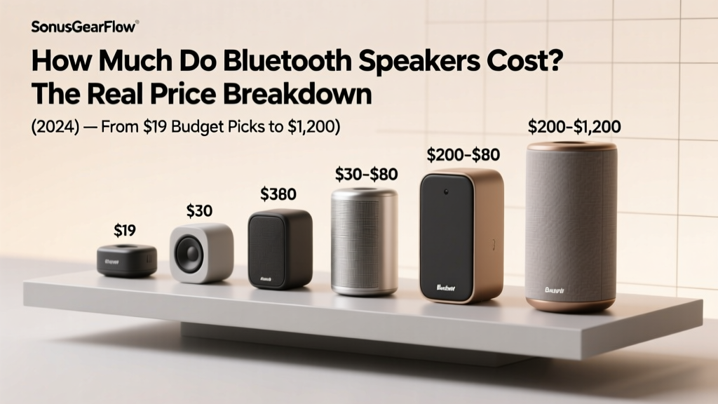 How Much Do Bluetooth Speakers Cost? The Real Price Breakdown (2024) — From $19 Budget Picks to $1,200 Premium Systems That Actually Sound Worth It