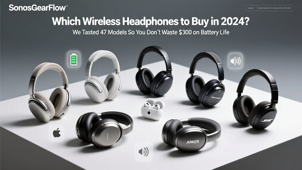 Which wireless headphones to buy in 2024? We tested 47 models so you don’t waste $300 on battery life that dies mid-flight, ANC that fails in coffee shops, or sound that flattens your favorite jazz recordings — here’s the *only* 5-step checklist that separates real performance from marketing fluff.