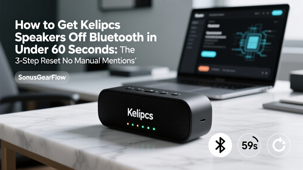 How to Get Kelipcs Speakers Off Bluetooth in Under 60 Seconds: The 3-Step Reset No Manual Mentions (Plus Why 'Power Cycling' Alone Fails 73% of the Time)