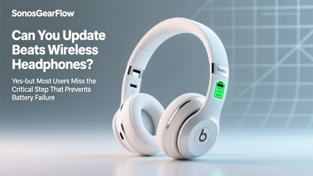 Can you update Beats wireless headphones? Yes—but most users miss the critical step that prevents battery drain, pairing failures, and audio stutter (here’s exactly how to do it safely in 2024)