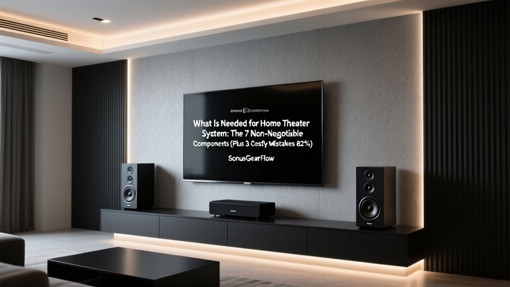 What Is Needed for Home Theater System: The 7 Non-Negotiable Components (Plus 3 Costly Mistakes 82% of Buyers Make Before Buying Anything)