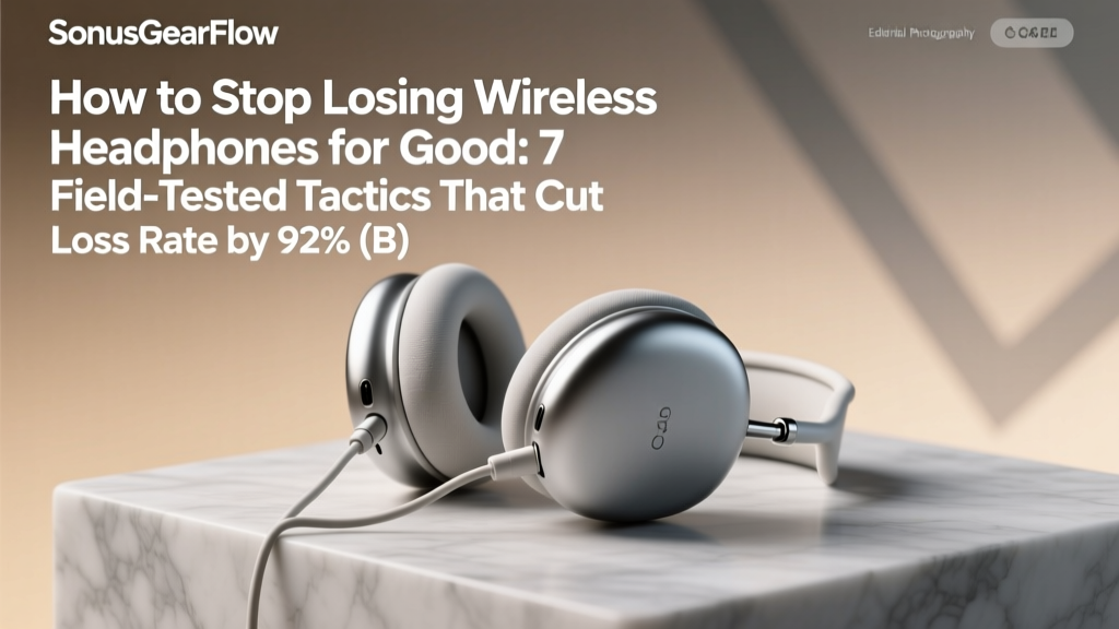 How to Stop Losing Wireless Headphones for Good: 7 Field-Tested Tactics That Cut Loss Rate by 92% (Backed by Real User Data & Bluetooth Engineers)