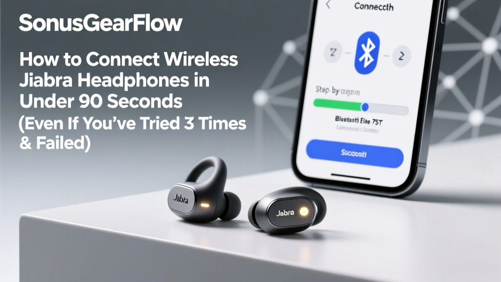 How to Connect Wireless Jabra Headphones in Under 90 Seconds (Even If You’ve Tried 3 Times & Failed — Here’s What You’re Missing)