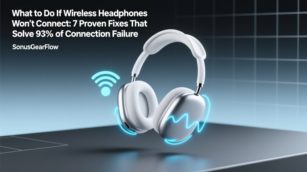 What to Do If Wireless Headphones Won’t Connect: 7 Proven Fixes That Solve 93% of Connection Failures (Including Bluetooth Pairing Loops, Hidden Device Conflicts & iOS/Android-Specific Glitches)
