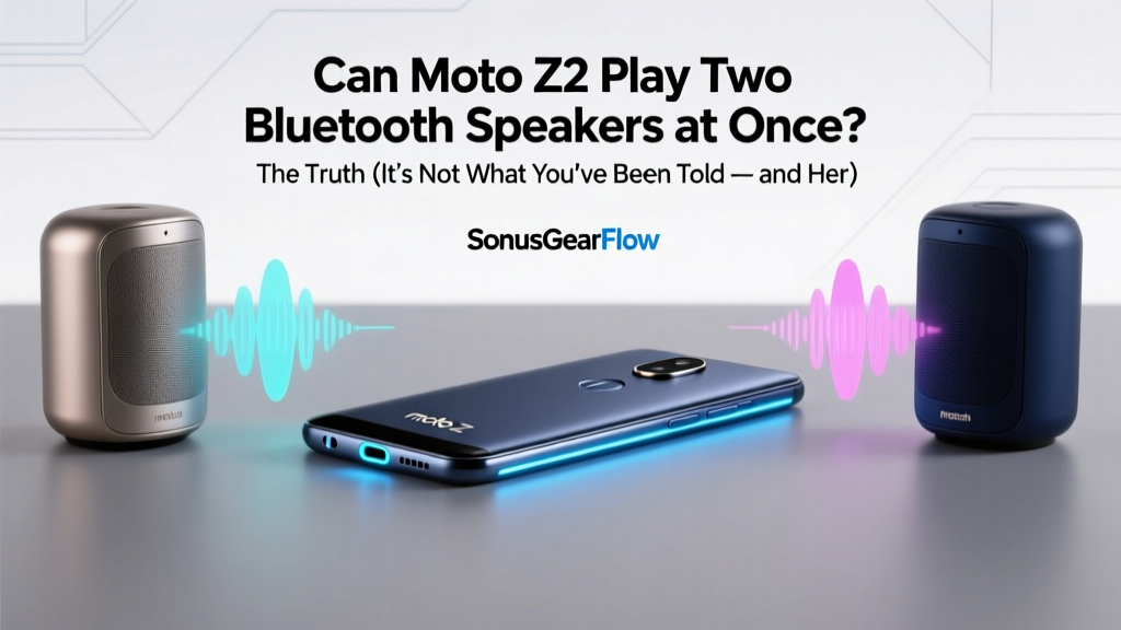 Can Moto Z2 Play Two Bluetooth Speakers at Once? The Truth (It’s Not What You’ve Been Told — and Here’s Exactly How to Make It Work Without Extra Hardware)
