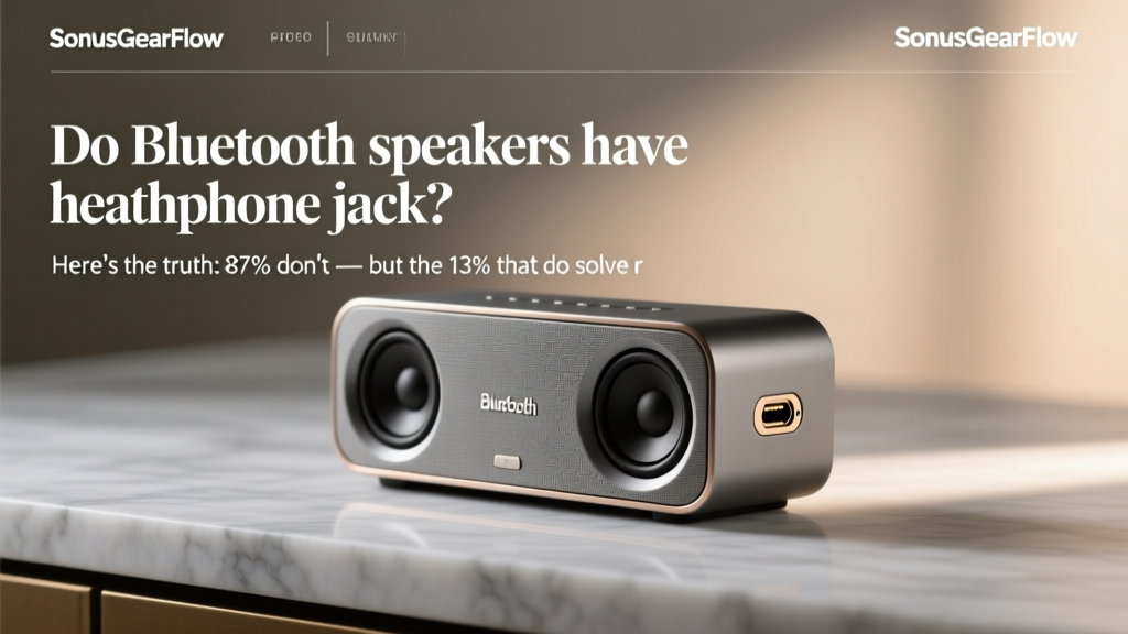 Do Bluetooth speakers have headphone jack? Here’s the truth: 87% don’t — but the 13% that do solve real-world problems like silent practice, multi-device sharing, and analog signal integrity (here’s how to spot them fast).