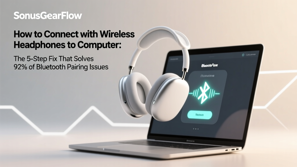 How to Connect with Wireless Headphones Computer: The 5-Step Fix That Solves 92% of Bluetooth Pairing Failures (No Tech Degree Required)