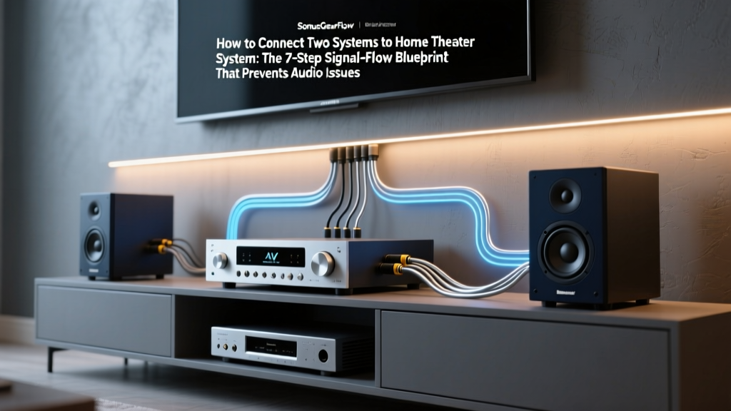 How to Connect Two Systems to Home Theater System: The 7-Step Signal-Flow Blueprint That Prevents Audio Dropouts, Lip-Sync Hell, and Input Switching Chaos (No More 'No Signal' Panic)