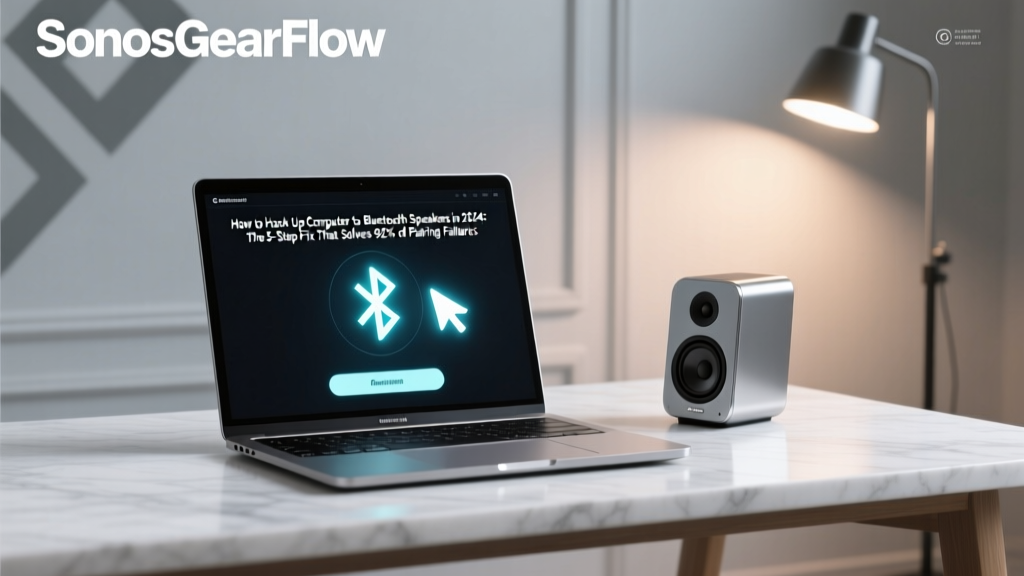 How to Hook Up Computer to Bluetooth Speakers in 2024: The 5-Step Fix That Solves 92% of Pairing Failures (No Tech Degree Required)
