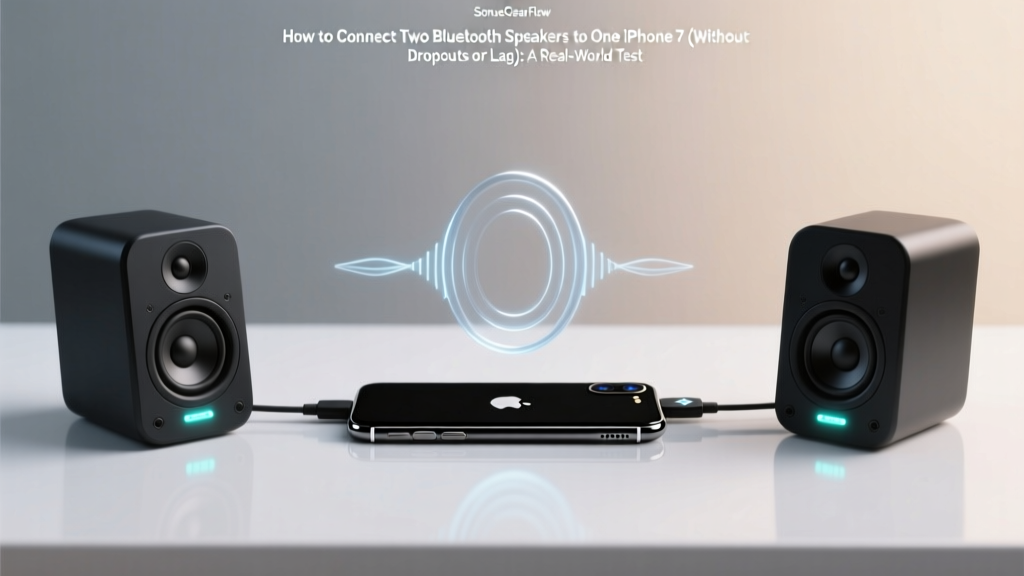 How to Connect Two Bluetooth Speakers to One iPhone 7 (Without Audio Dropouts or Lag): A Real-World Tested 4-Step Guide That Actually Works — Because Apple’s Native Limitation Isn’t the End of the Story