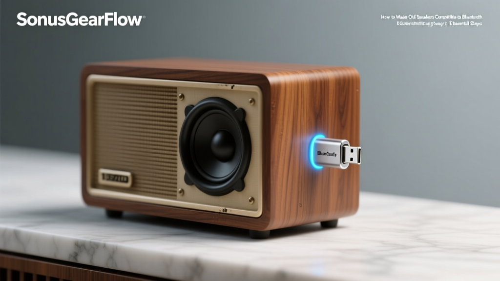 How to Make Old Speakers Compatible to Bluetooth (Without Rewiring or Sacrificing Sound Quality): 5 Proven Methods That Preserve Your Speaker’s Signature Tone—and Save You $200+ vs. Buying New