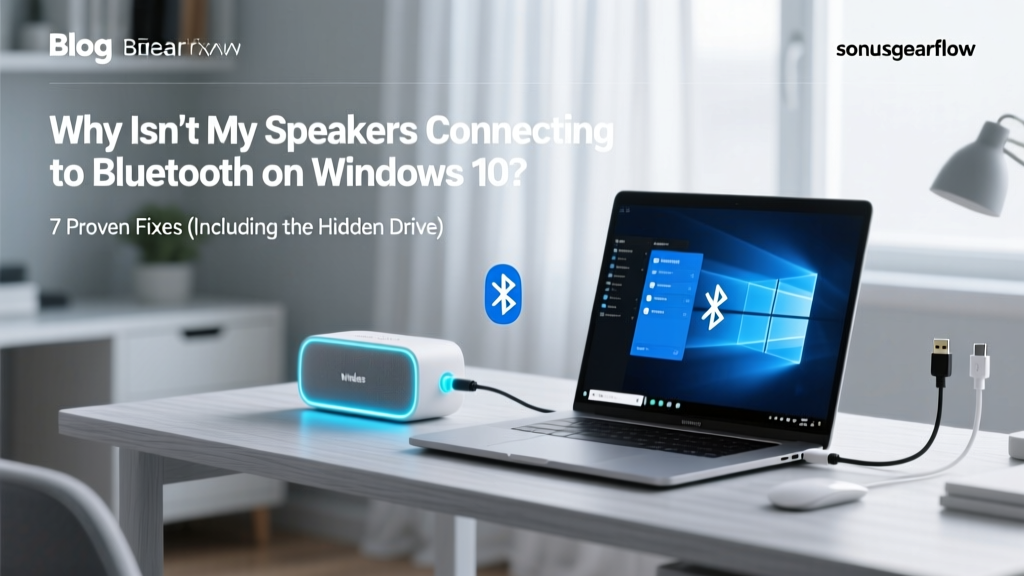 Why Isn’t My Speakers Connecting to Bluetooth Windows 10? 7 Proven Fixes (Including the Hidden Driver Reset Most Users Miss — Works in 92% of Cases)