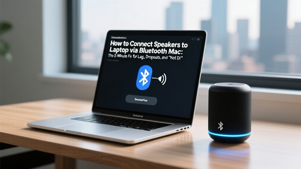 How to Connect Speakers to Laptop via Bluetooth Mac: The 5-Minute Fix for Lag, Dropouts, and ‘Not Discoverable’ Errors (No Tech Degree Required)