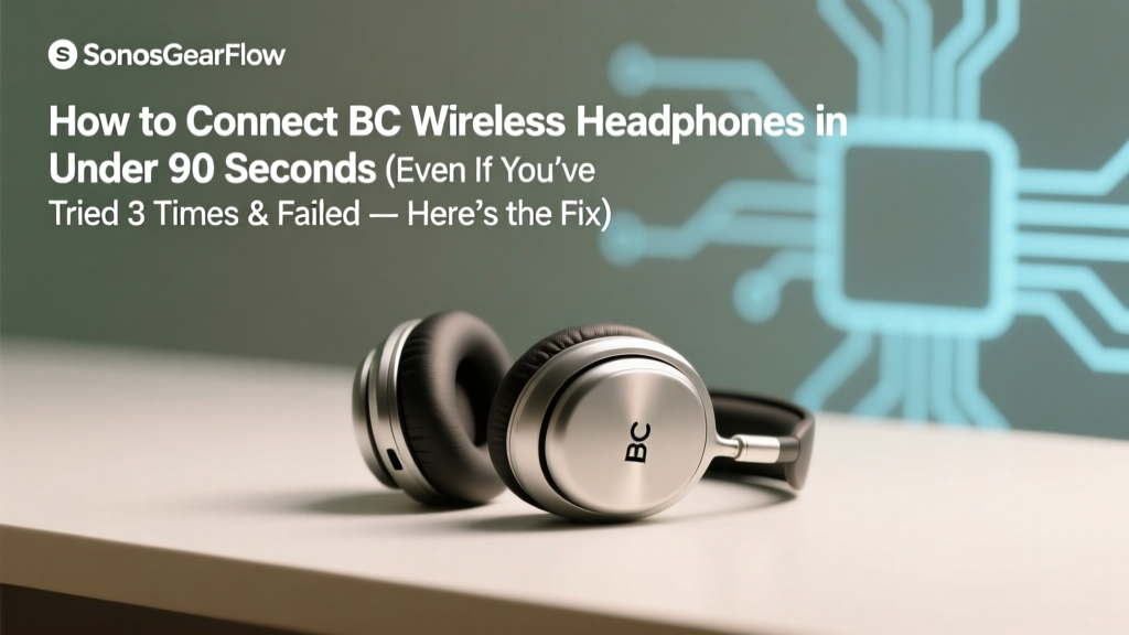 How to Connect BC Wireless Headphones in Under 90 Seconds (Even If You’ve Tried 3 Times & Failed — Here’s the Real Fix for Pairing Failures, iOS/Android Conflicts, and Hidden Firmware Traps)