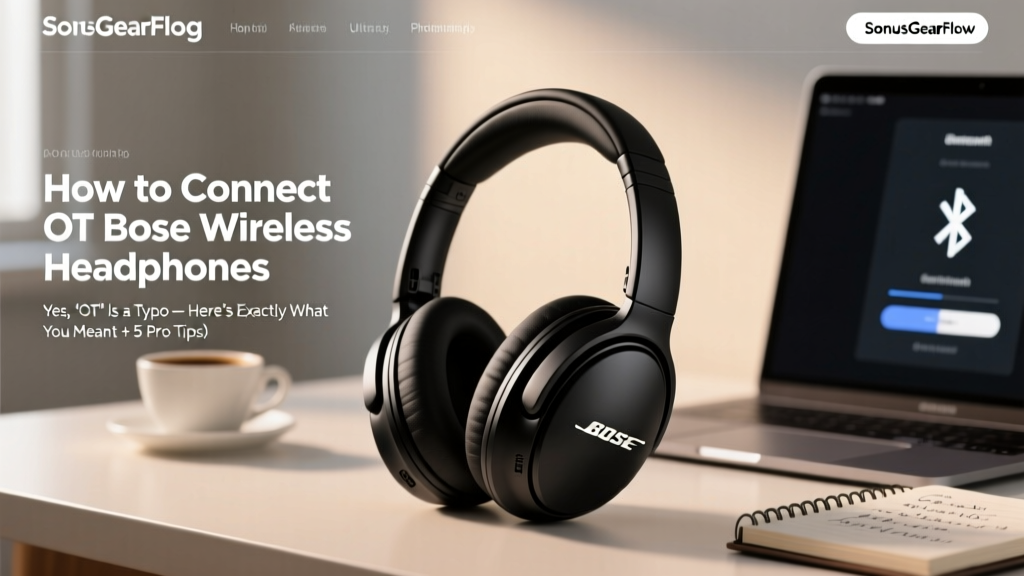 How to Connect OT Bose Wireless Headphones (Yes, 'OT' Is a Typo — Here’s Exactly What You Meant + 5 Real-World Fixes If Your Bose Won’t Pair)