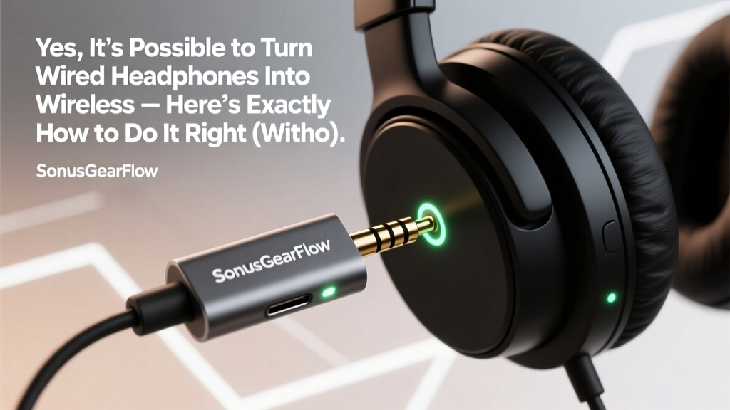 Yes, It’s Possible to Turn Wired Headphones Into Wireless — Here’s Exactly How to Do It Right (Without Killing Sound Quality or Battery Life)