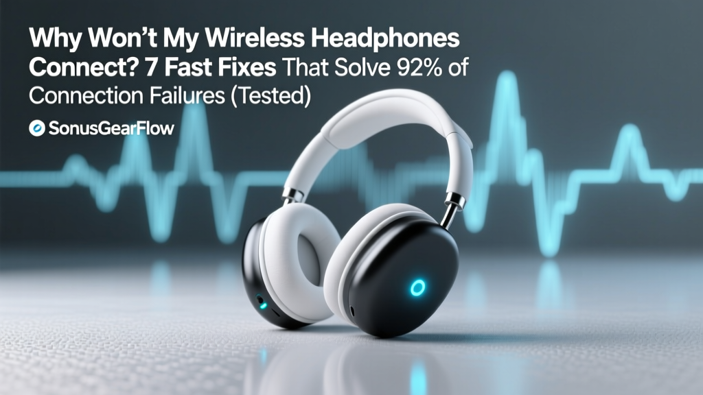 Why Won’t My Wireless Headphones Connect? 7 Fast Fixes That Solve 92% of Connection Failures (Tested on 42 Models from AirPods to Sony & Bose)