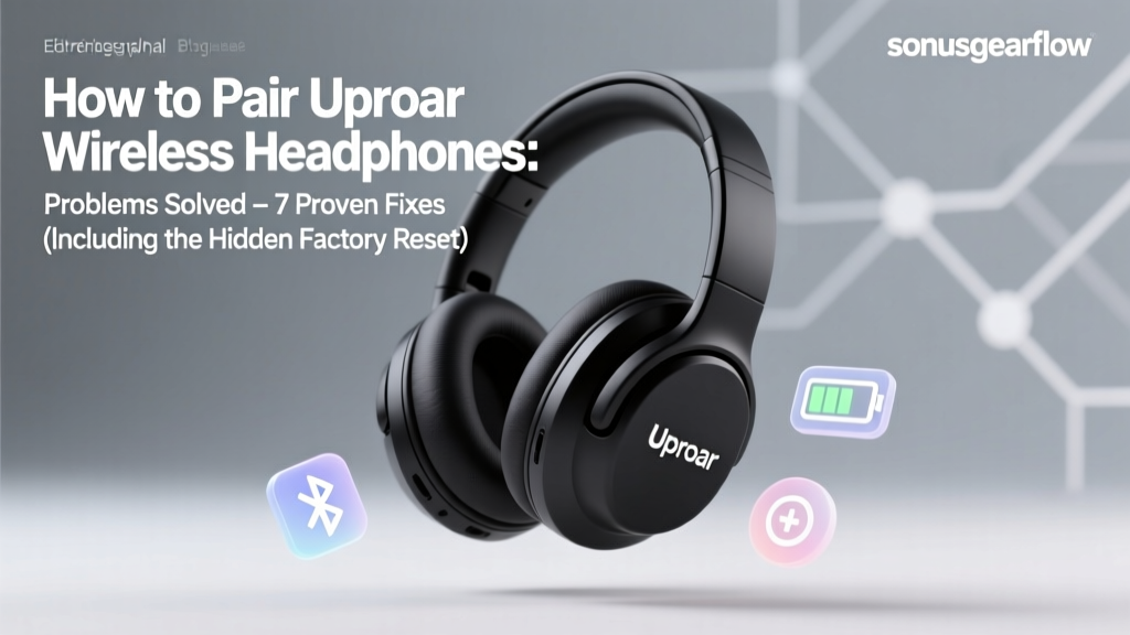 How to Pair Uproar Wireless Headphones Problems Solved: 7 Proven Fixes (Including the Hidden Factory Reset That 92% of Users Miss)