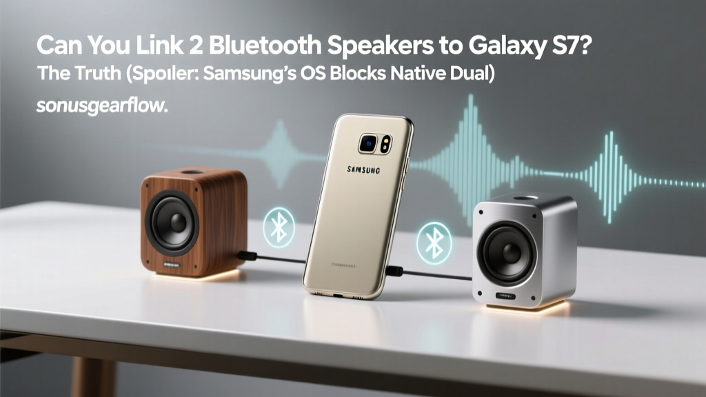 Can You Link 2 Bluetooth Speakers to Galaxy S7? The Truth (Spoiler: Samsung’s OS Blocks Native Dual Audio — Here’s Exactly How to Bypass It Without Extra Hardware or Rooting)