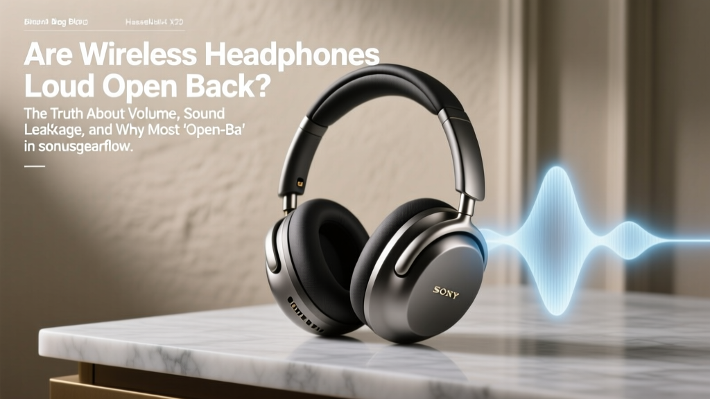Are Wireless Headphones Loud Open Back? The Truth About Volume, Sound Leakage, and Why Most 'Open-Back Wireless' Headphones Don’t Actually Exist — Plus 3 Real Options That Do (Without Sacrificing Clarity or Safety)