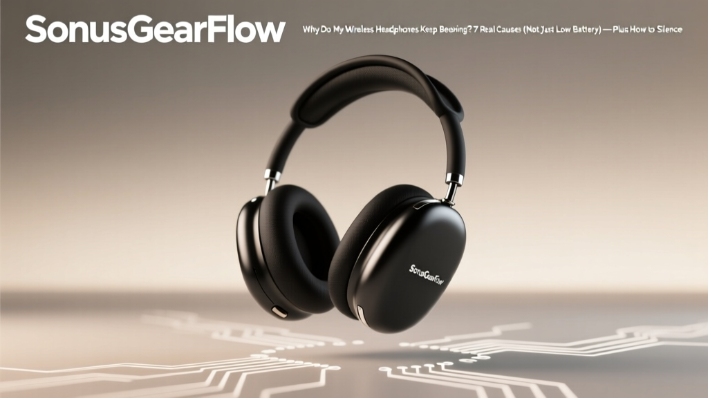 Why Do My Wireless Headphones Keep Beeping? 7 Real Causes (Not Just Low Battery) — Plus How to Silence Them in Under 90 Seconds