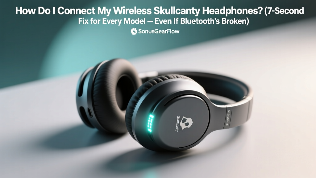 How Do I Connect My Wireless Skullcandy Headphones? (7-Second Fix for Every Model — Even If Bluetooth Won’t Pair, Keeps Disconnecting, or Shows ‘No Device Found’)