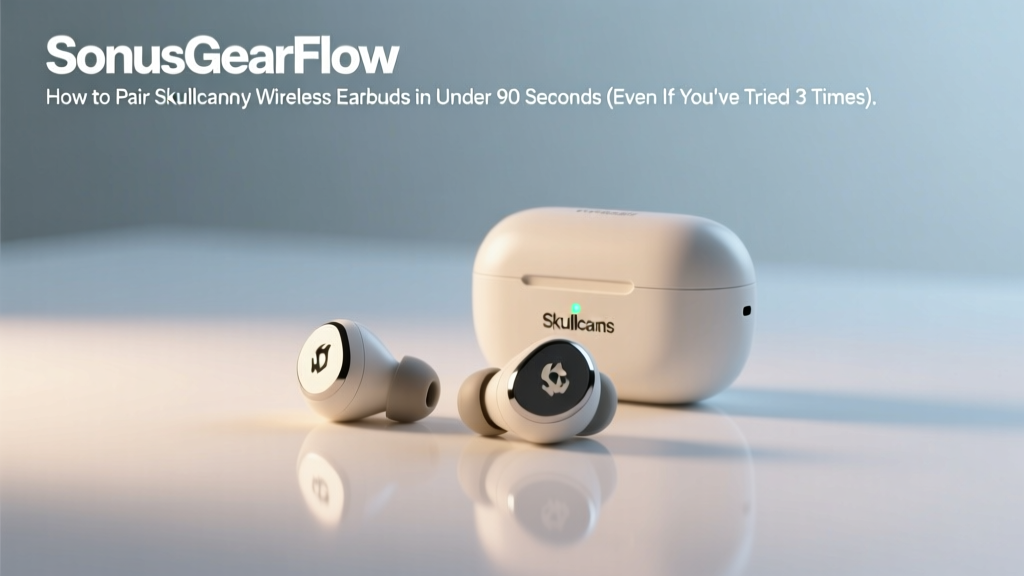 How to Pair Skullcandy Wireless Earbud Headphones in Under 90 Seconds (Even If You’ve Tried 3 Times & Failed — Here’s the Exact Button Combo Your Model Needs)